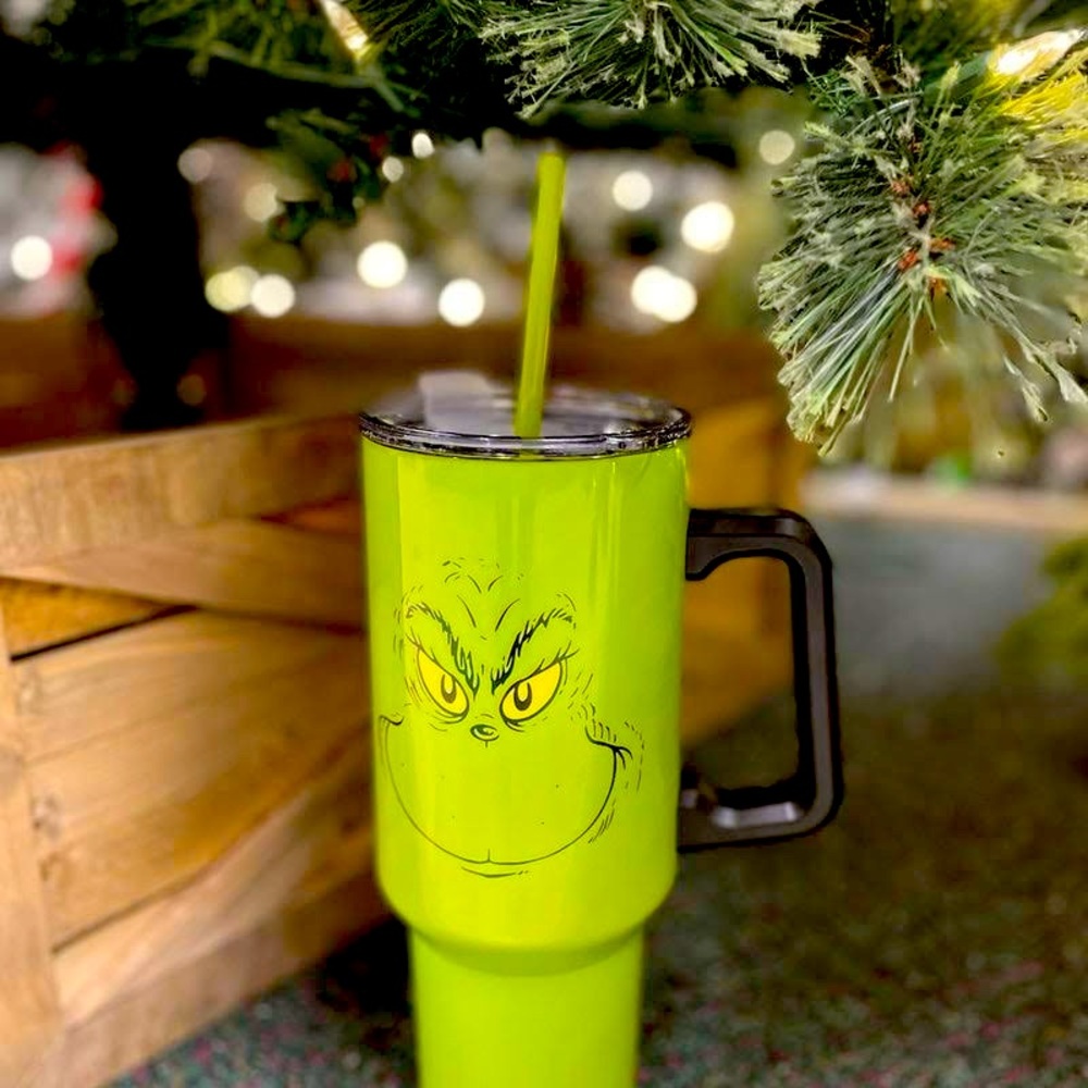 Grinch 40 oz tumbler